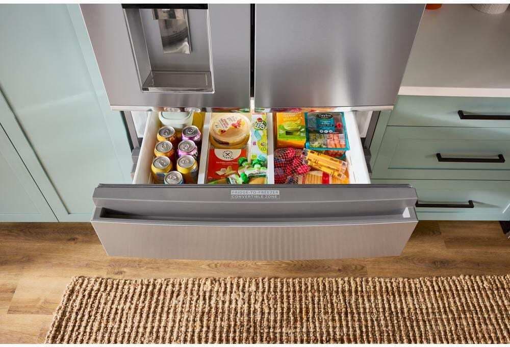 Whirlpool WRMC7036RV Fingerprint-Resistant Black Stainless Steel