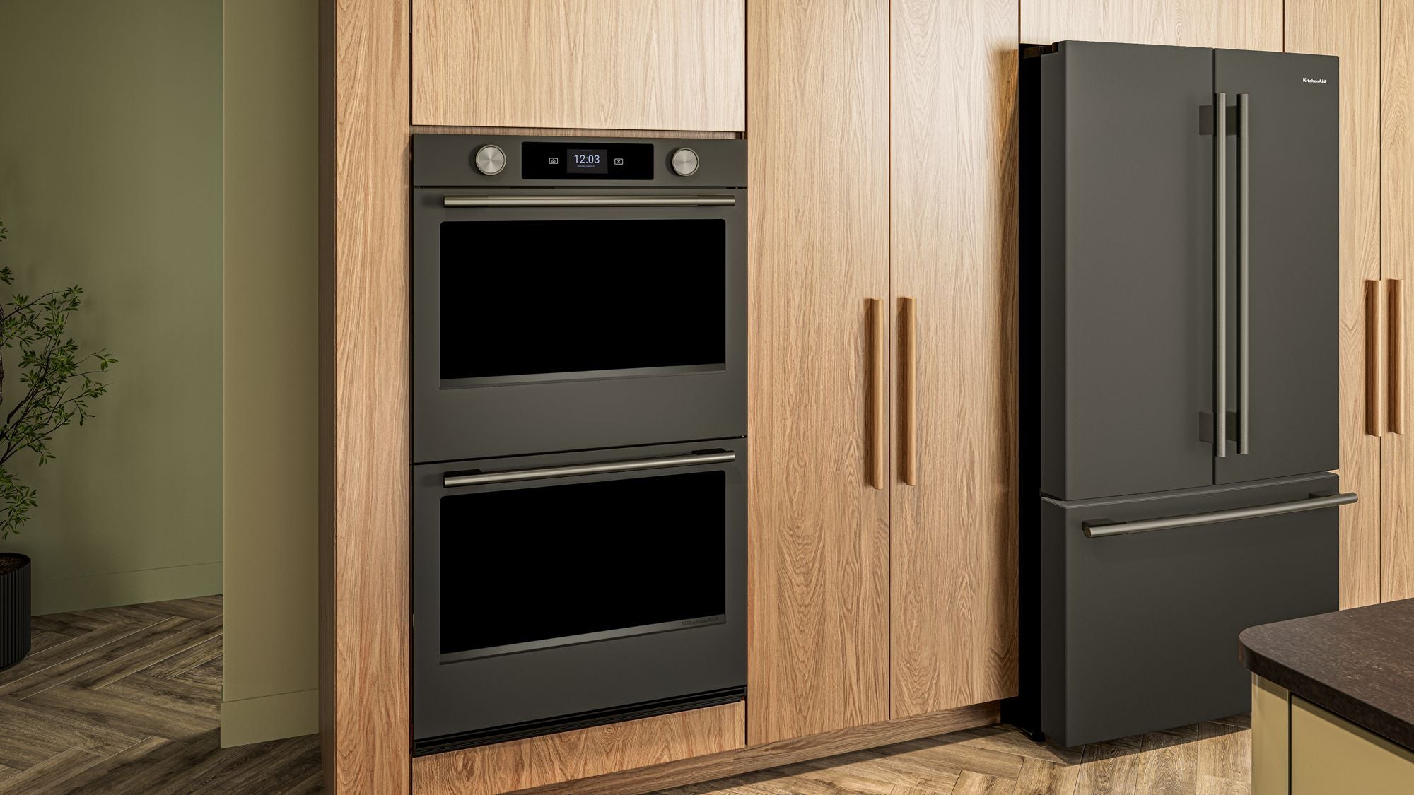 KitchenAid KOED730SBE 30 Inch Double Convection Smart Electric