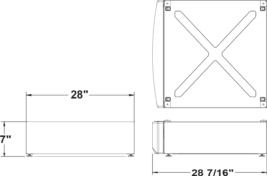 GE GFR0728PNSN Satin Nickel