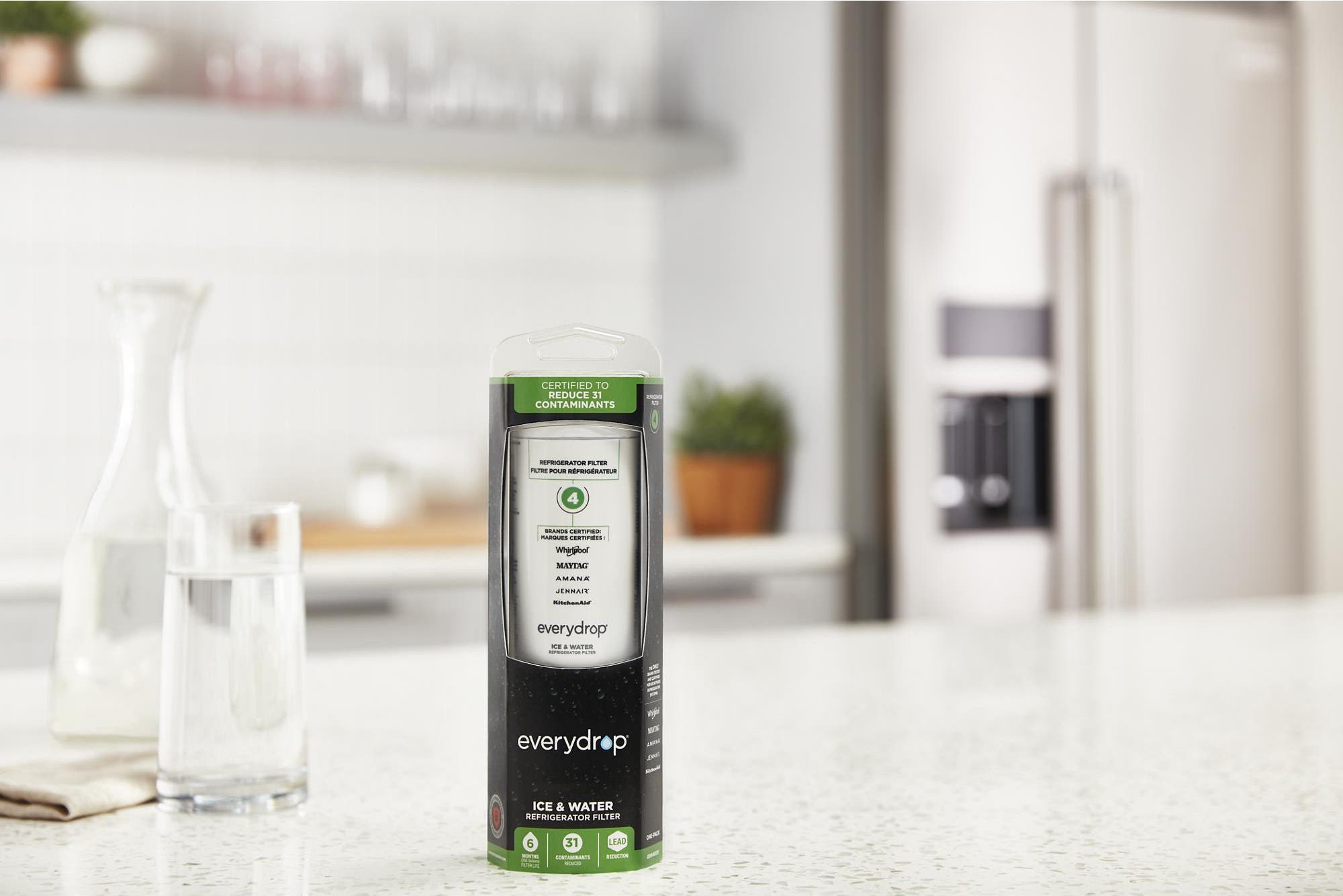Whirlpool EDR4RXD1 EveryDrop Ice and Water Refrigerator Filter