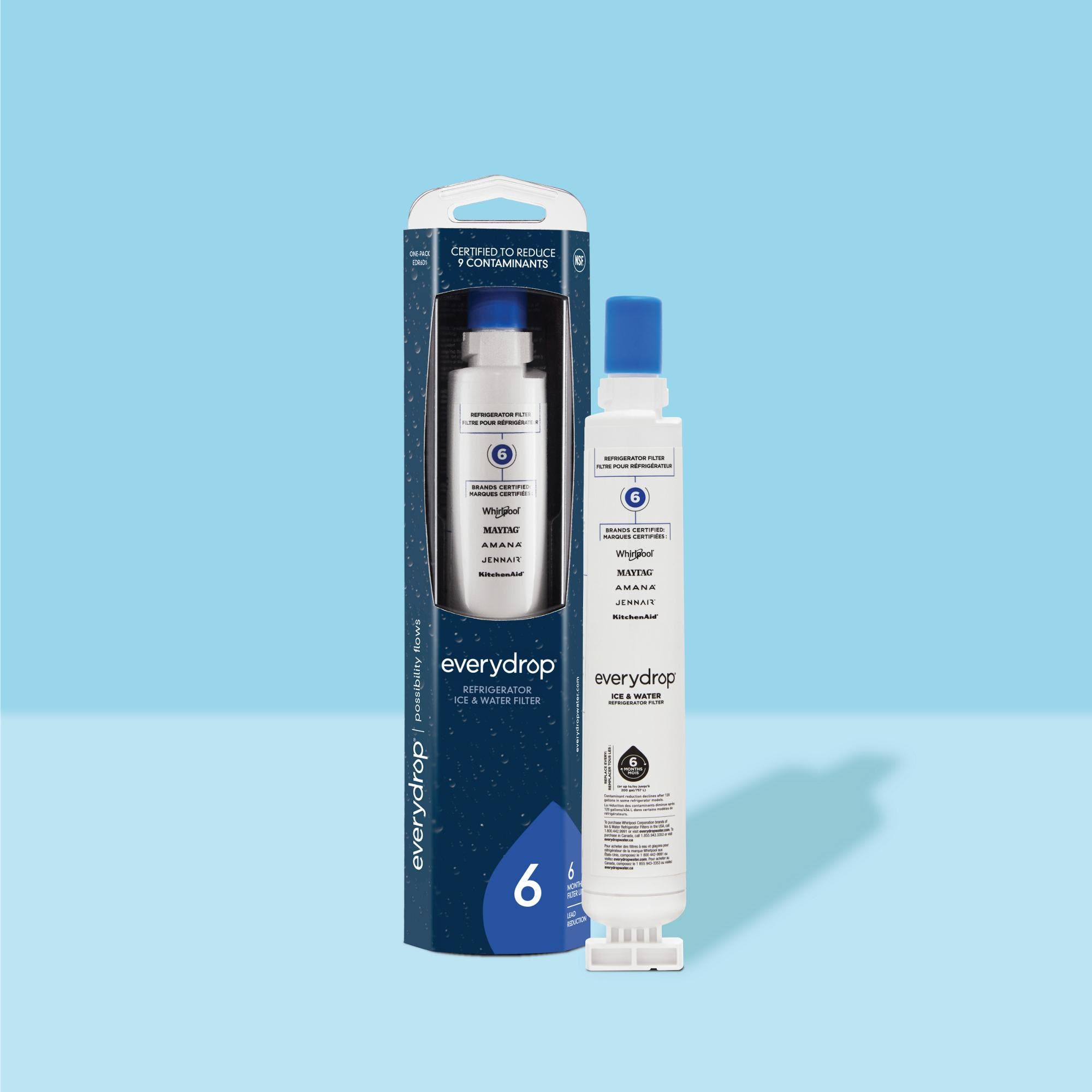 Whirlpool EDR6D1 Replacement Refrigerator Water Filter