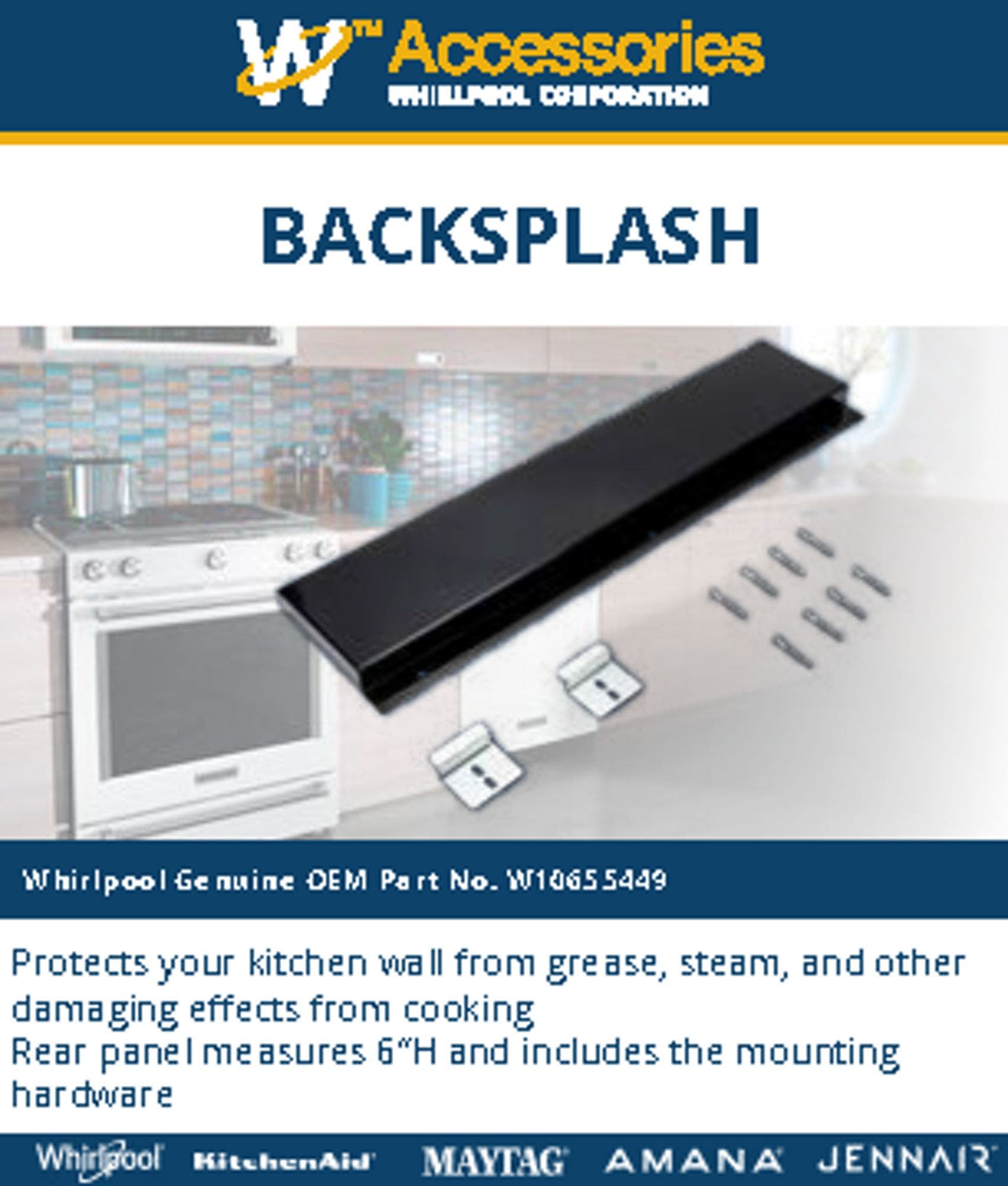 Whirlpool W10655449 Black