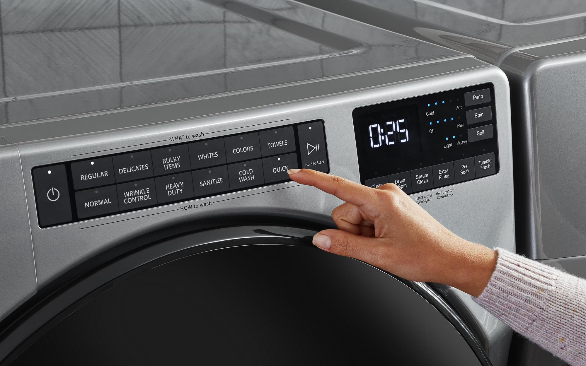 Whirlpool WFP2715HC Chrome Shadow