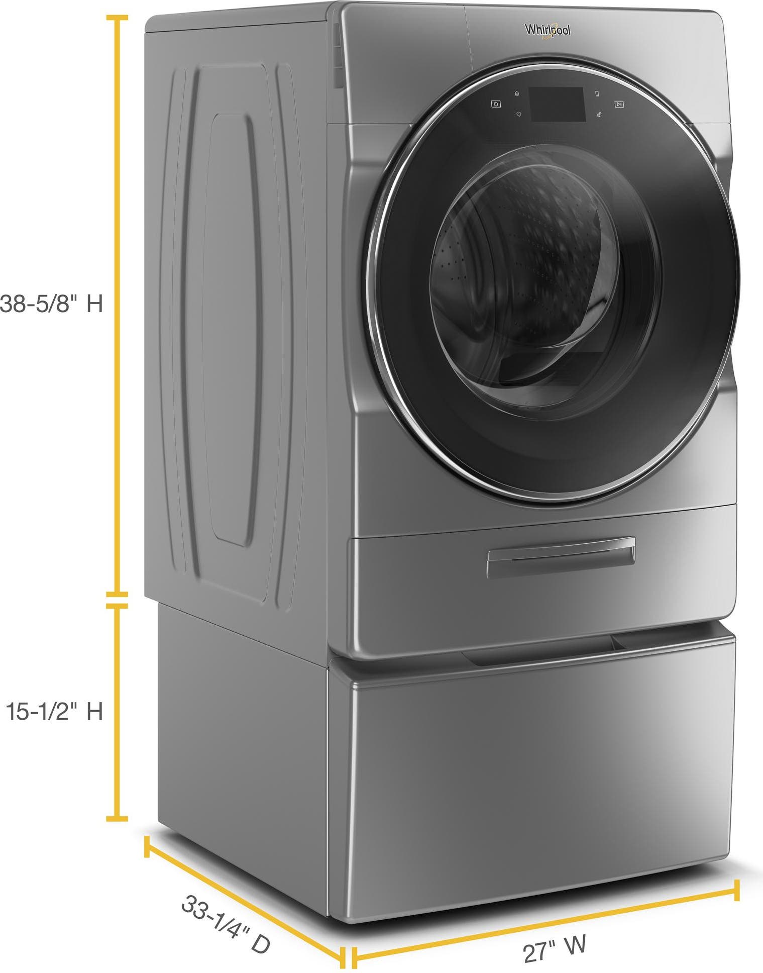 Whirlpool WFP2715HC Chrome Shadow