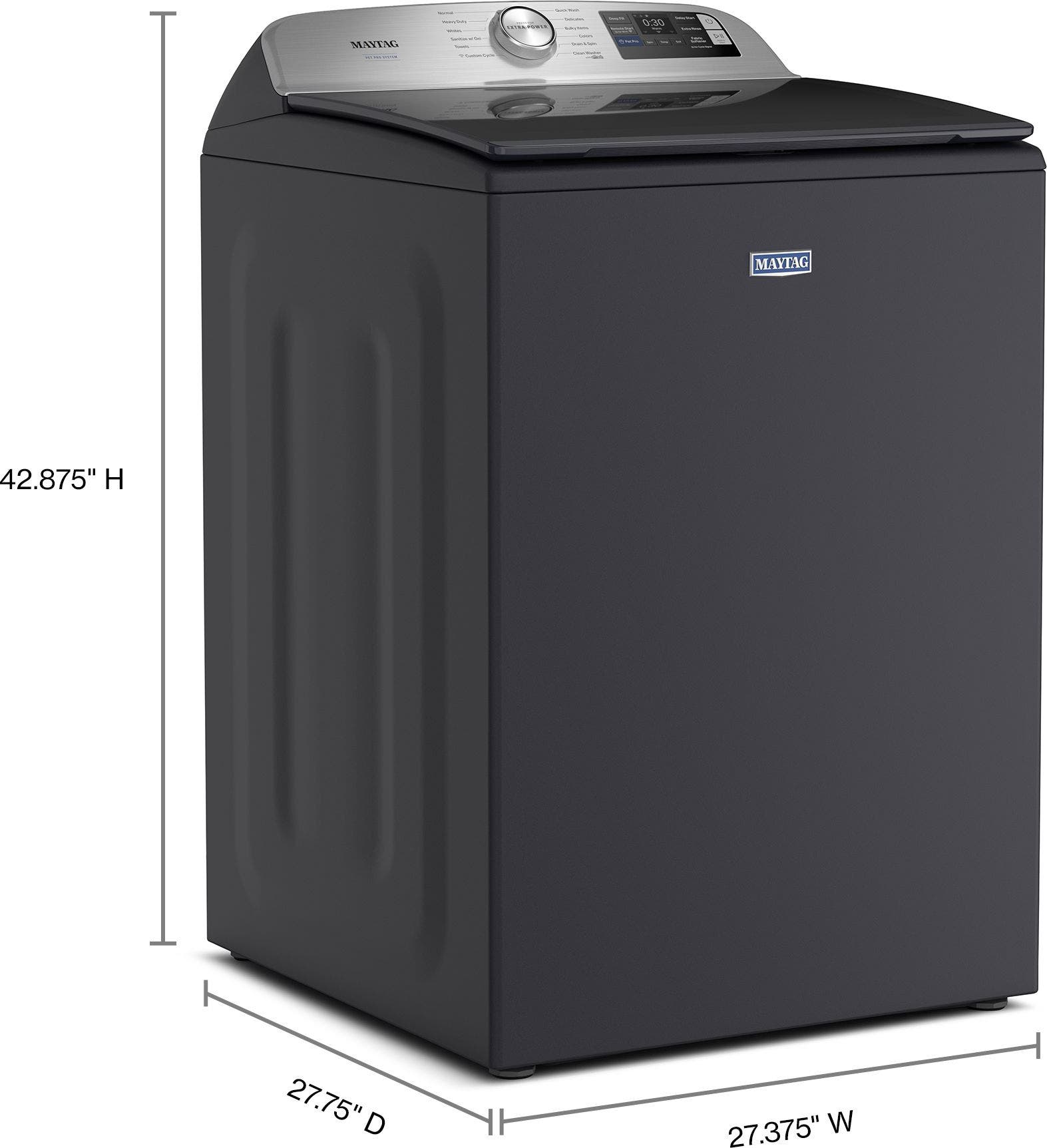 Maytag MTW7200RF Midnight Steel