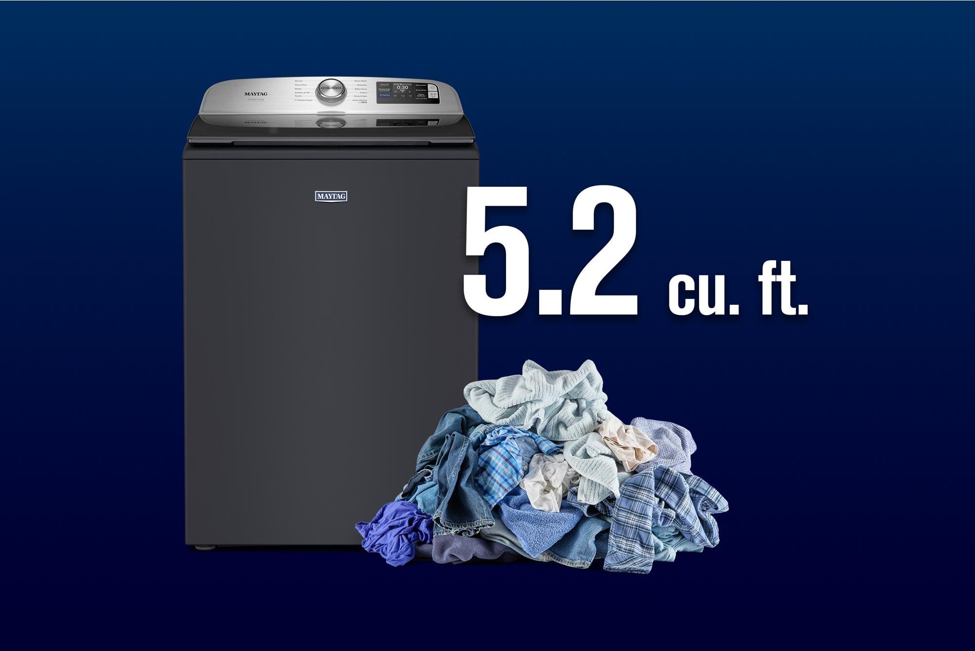 Maytag MTW7205RF Midnight Steel