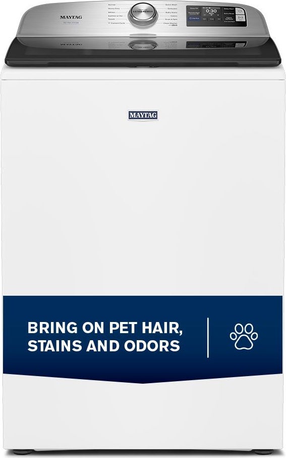 Maytag MTW7205RW 5.2 Cu. Ft. Smart Top Load Ultra Capacity Washer