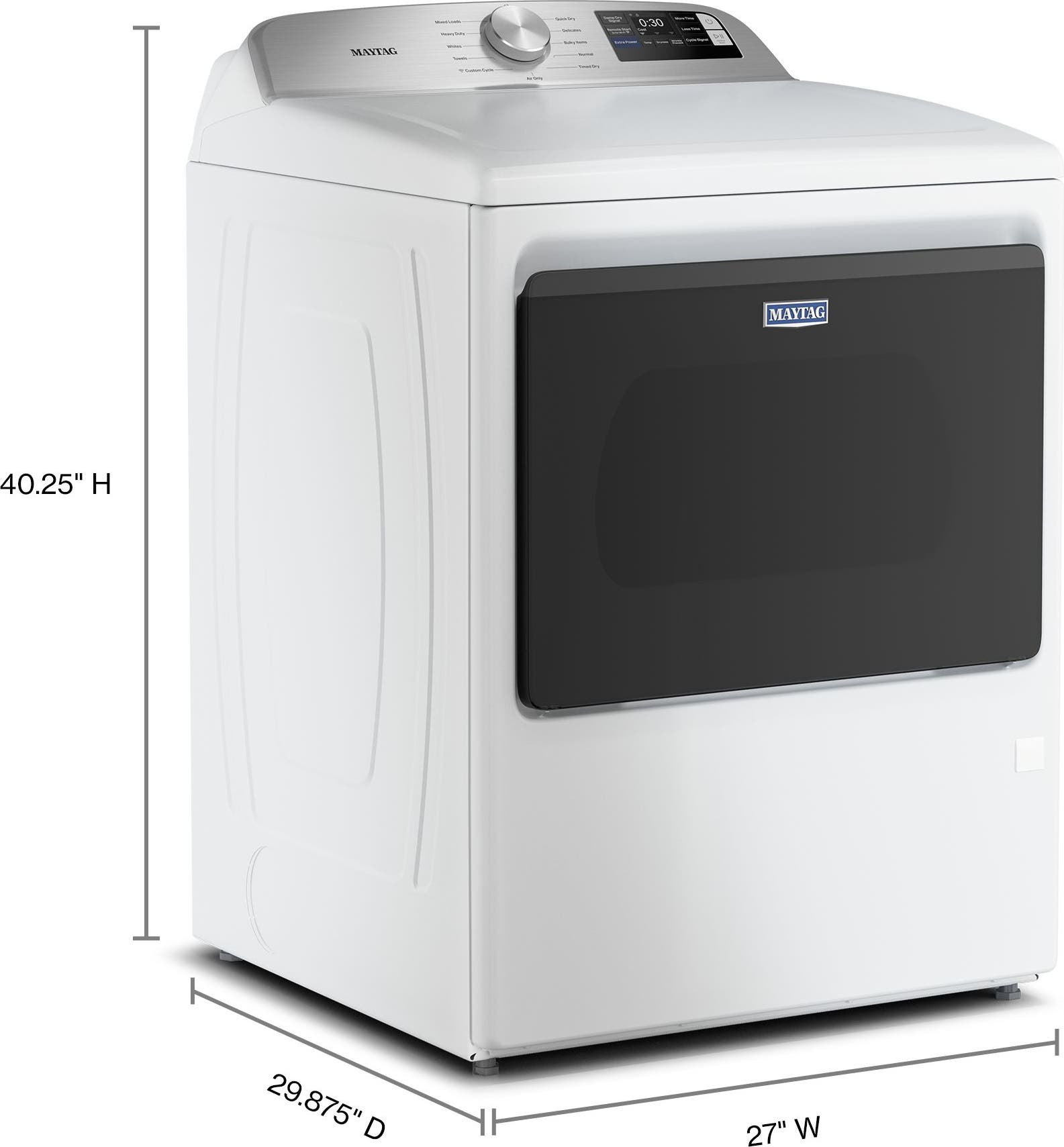 Maytag MED6205RW White