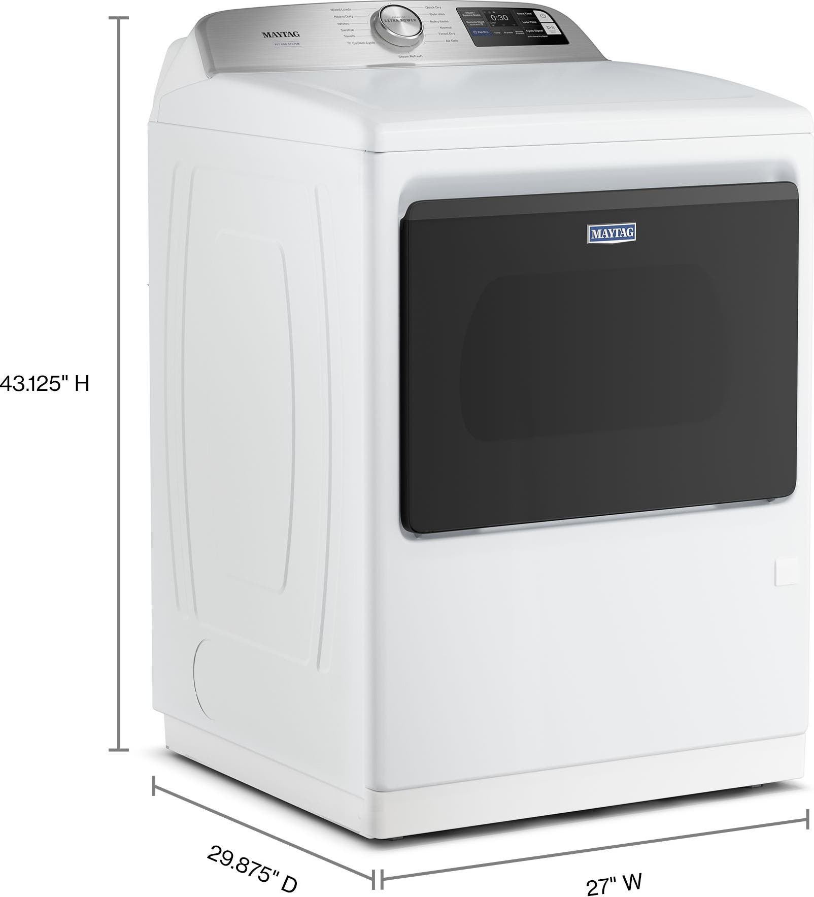 Maytag MED7205RW White