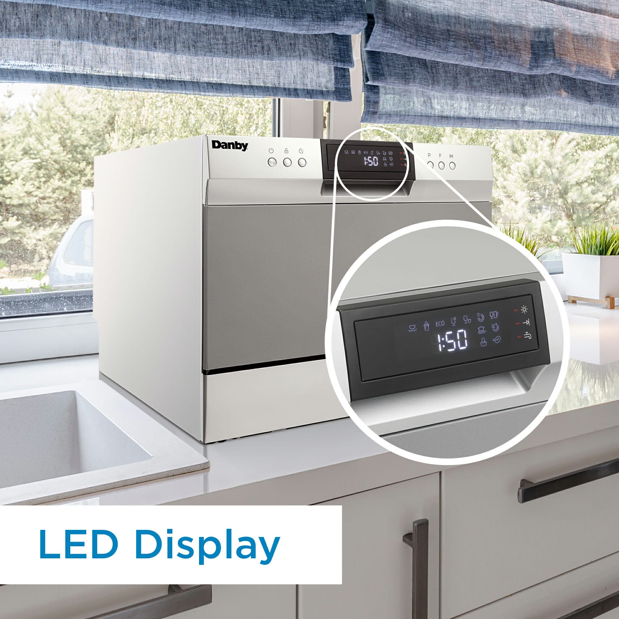 Danby DDW631SDB Stainless Look