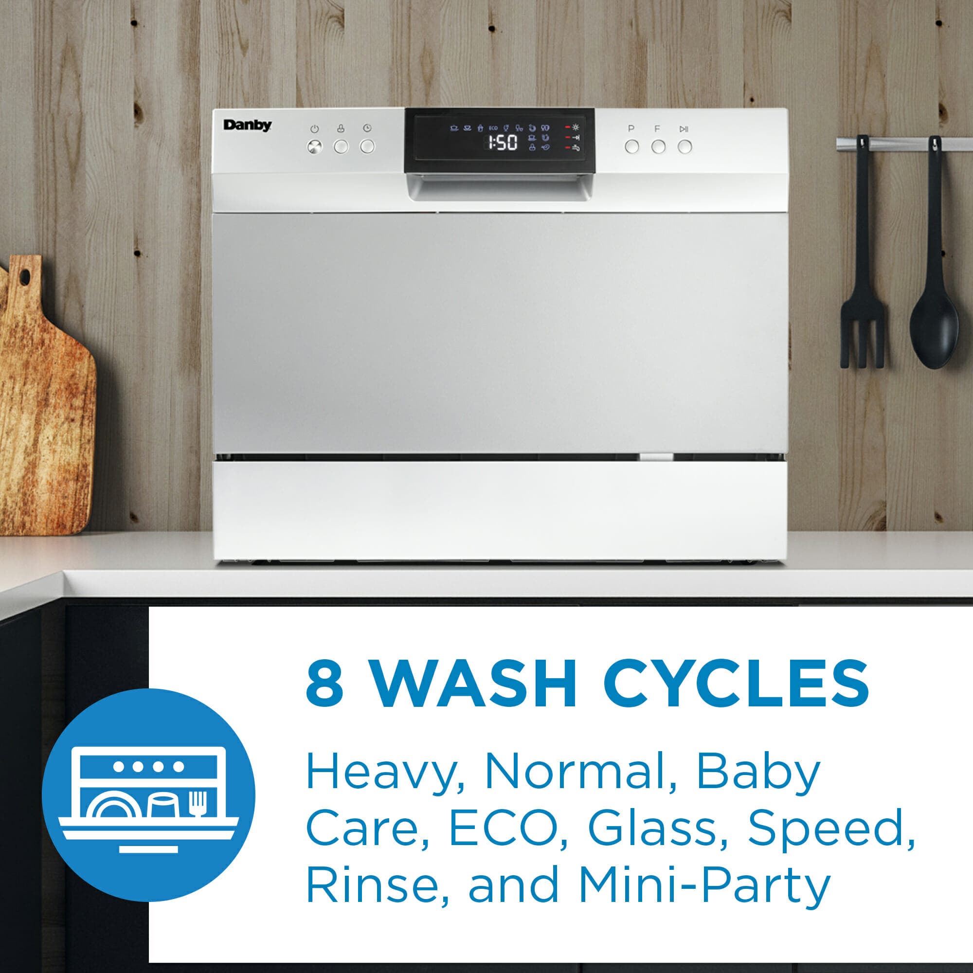 Danby DDW631SDB Stainless Look