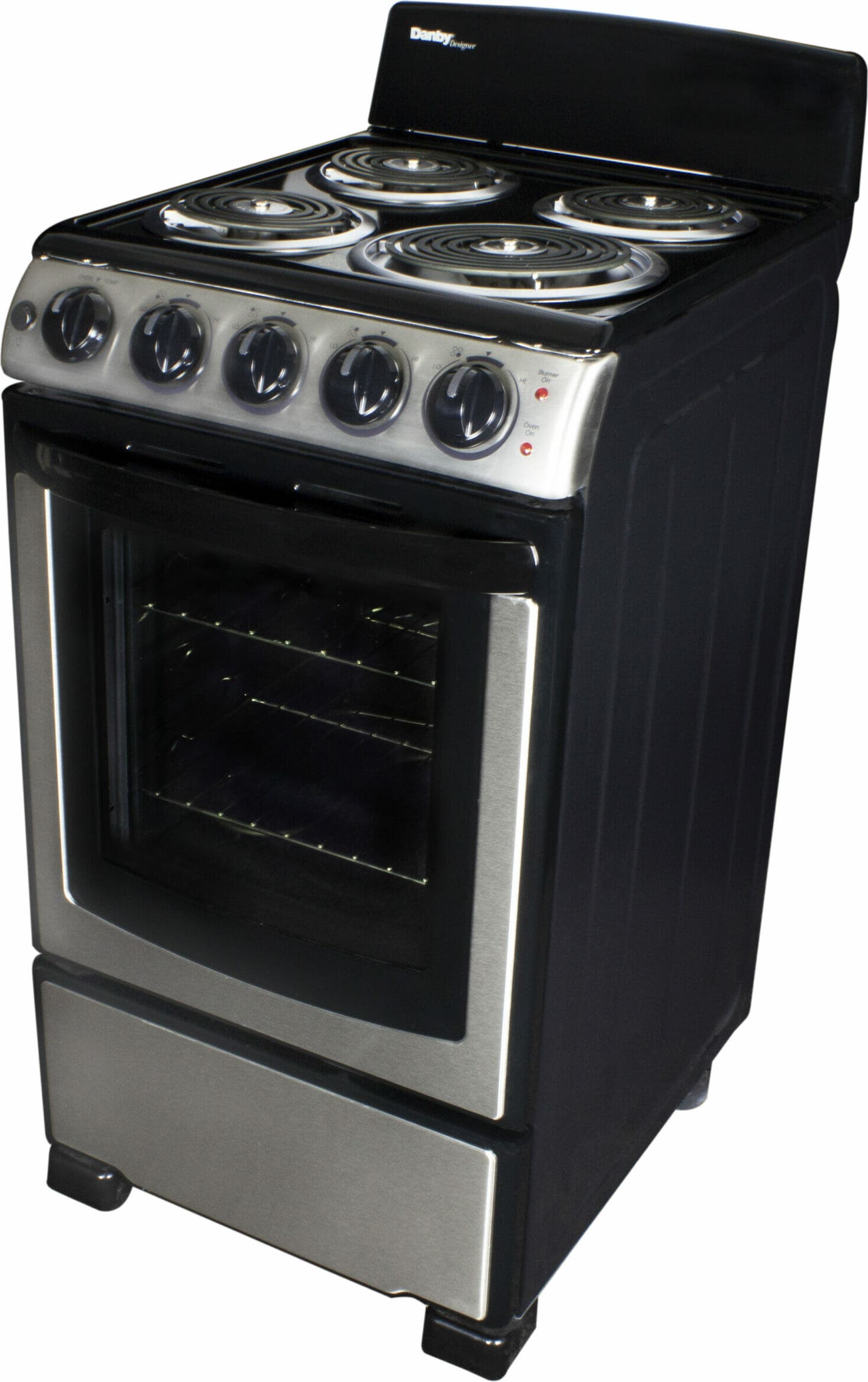 Danby DER202BSS Black Stainless Steel