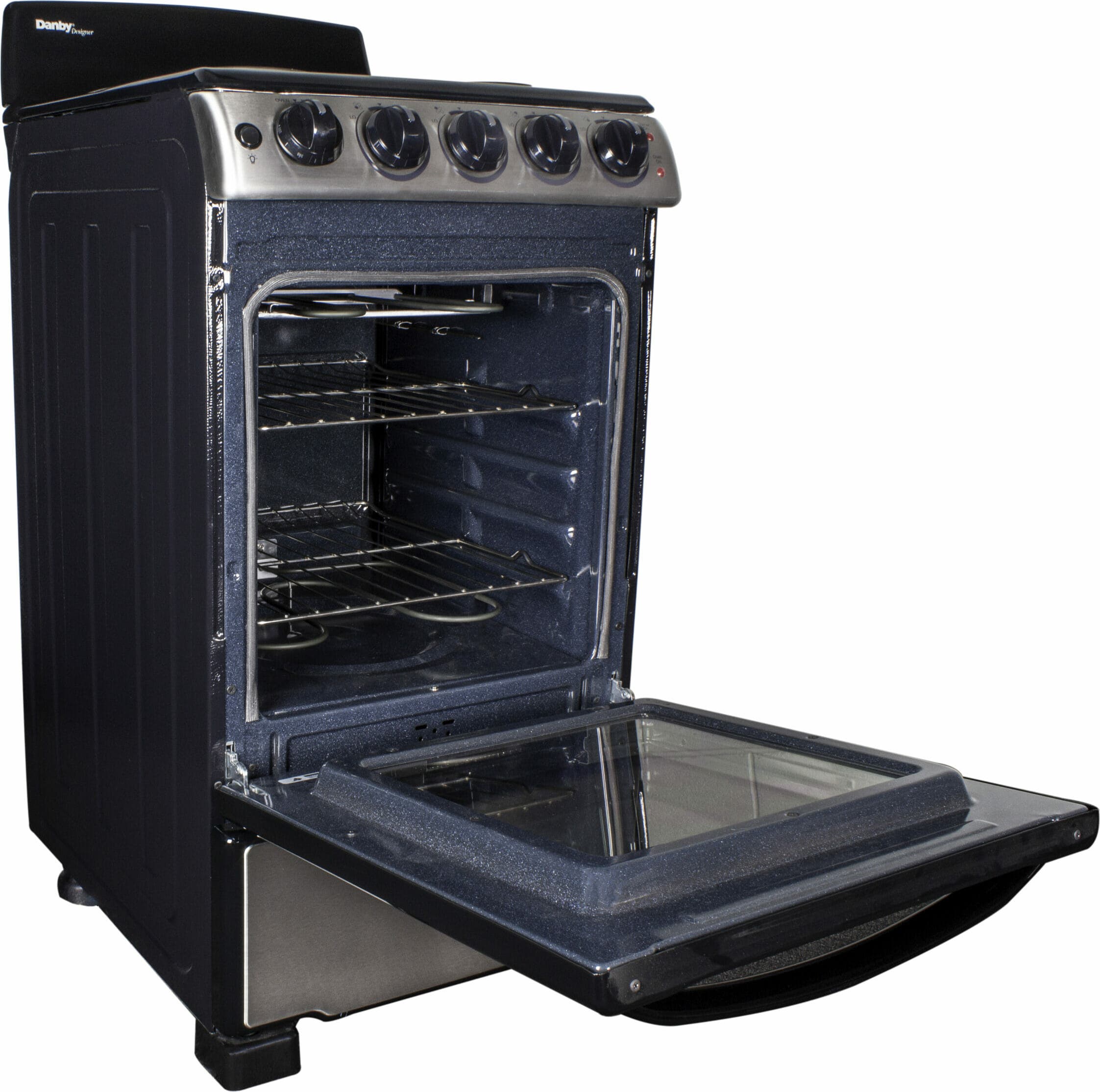 Danby DER202BSS Black Stainless Steel