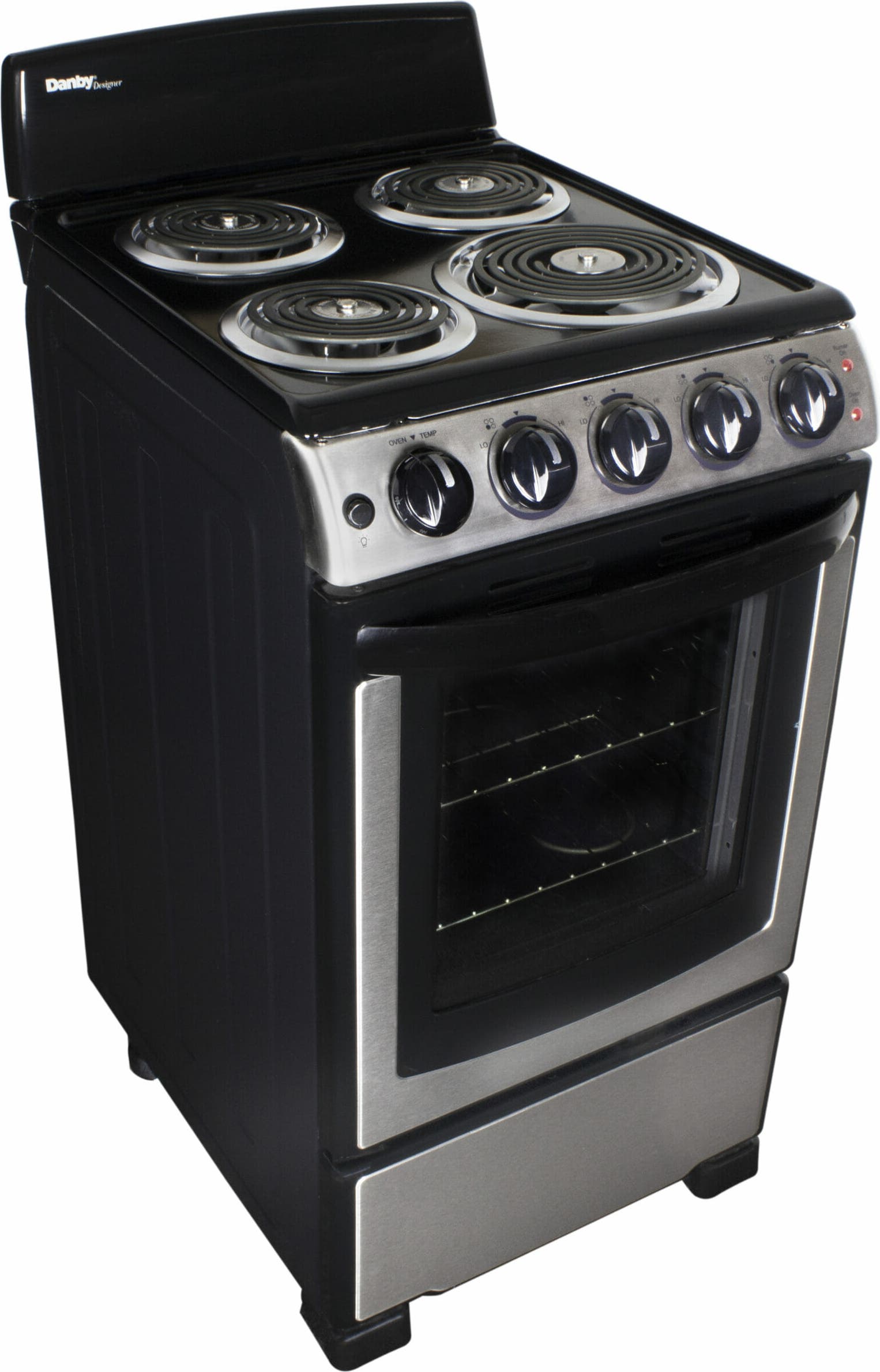 Danby DER202BSS Black Stainless Steel