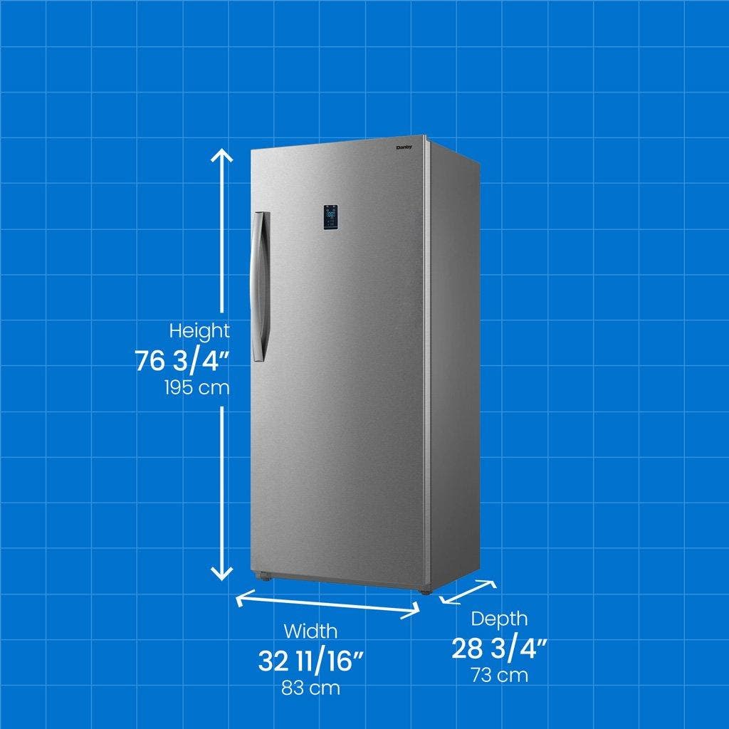 Danby DUF206E1SSLDB Stainless Steel