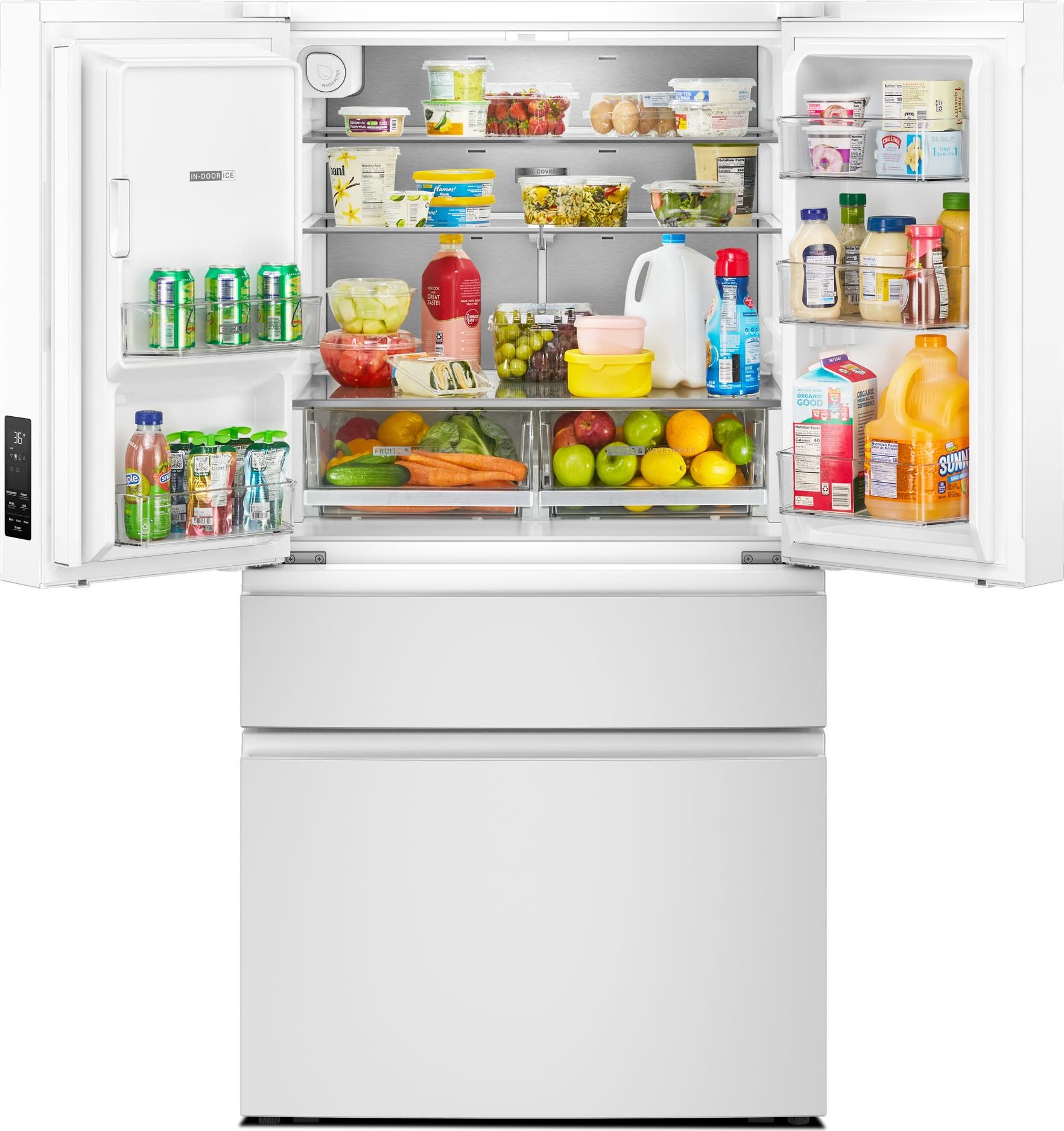 Whirlpool WRMF3736SW White