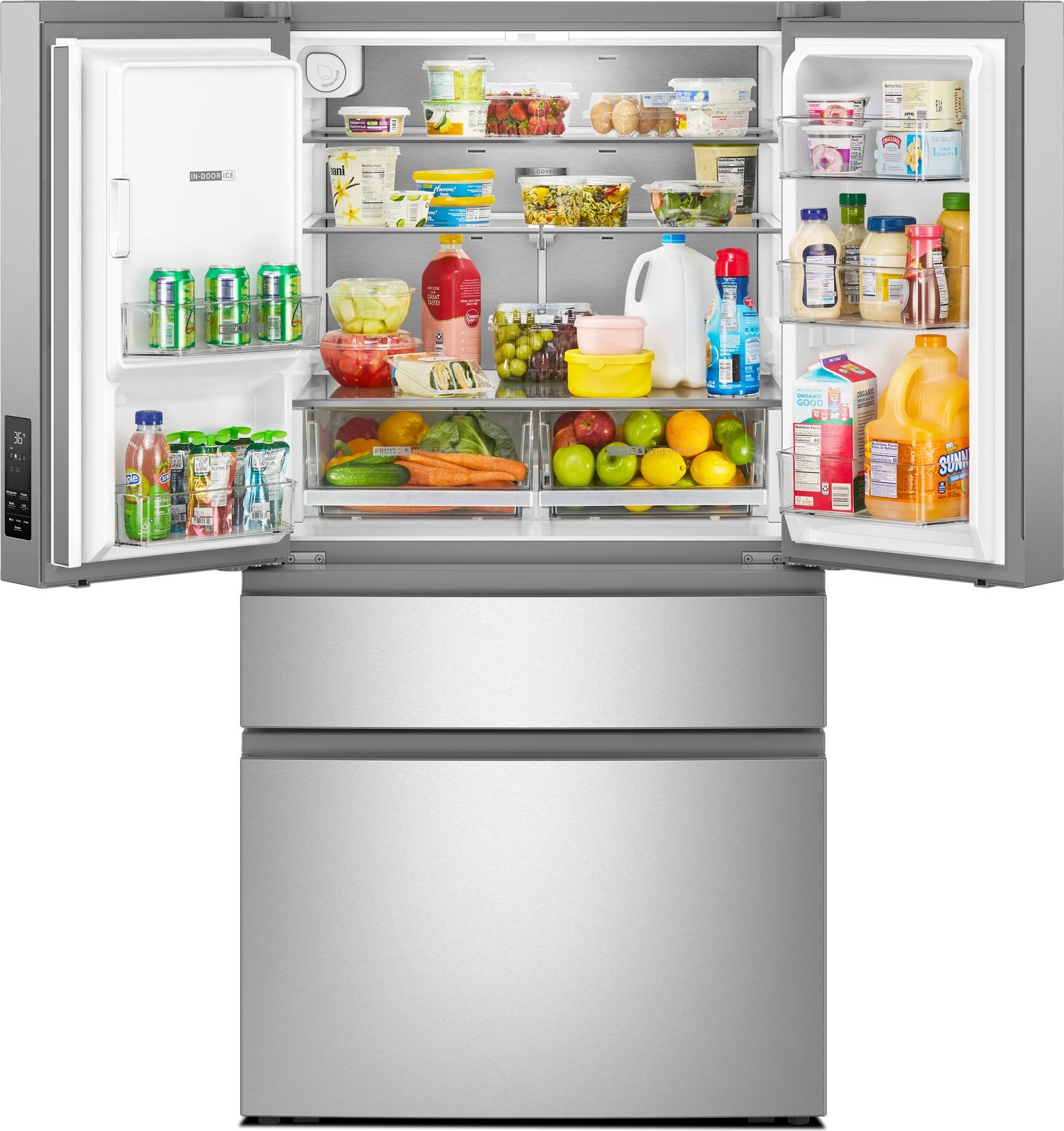 Whirlpool WRMF3736SZ Fingerprint-Resistant Stainless Steel