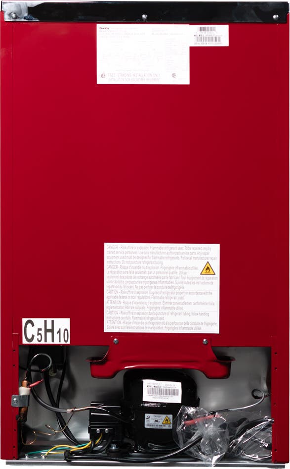 Danby DAR044A6LDB Scarlett Red Metallic