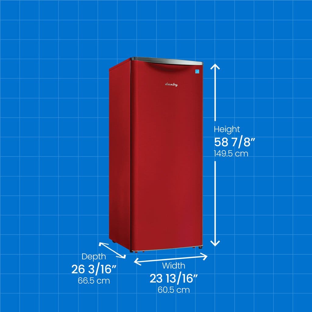 Danby DAR110A3LDB Scarlett Red Metallic