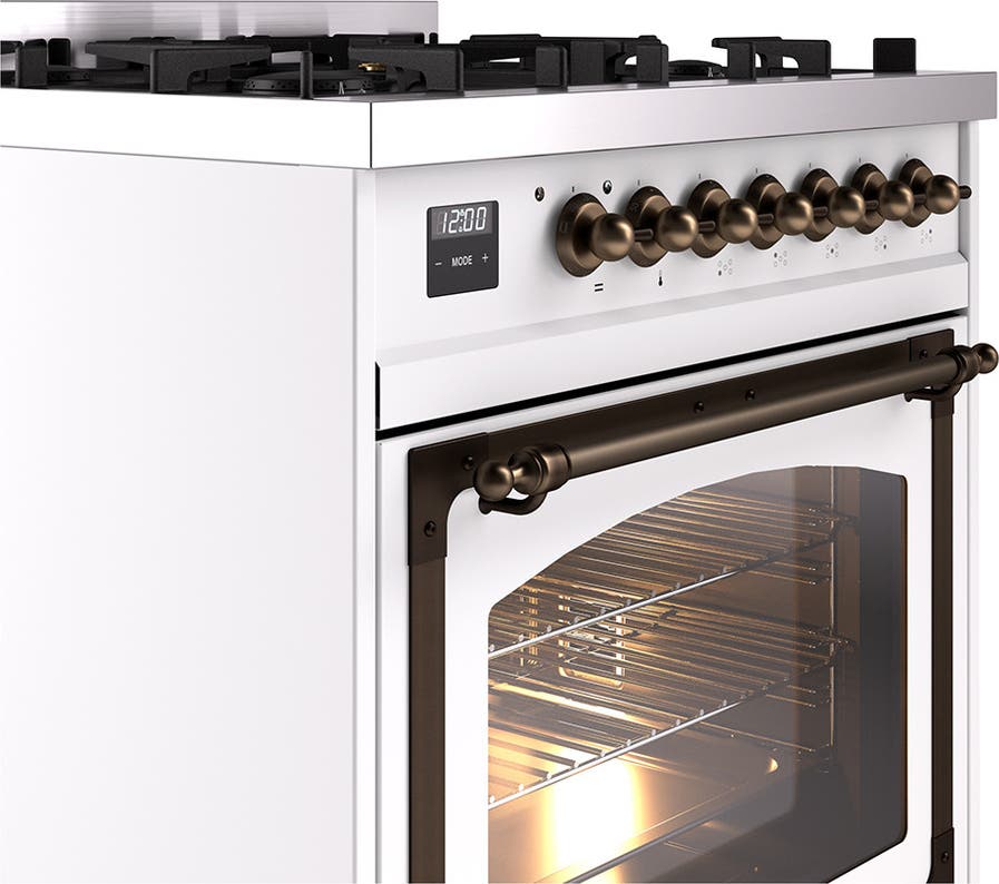 Ilve UN30NMPRAB Ral Custom Color With Bronze Knobs, Natural Gas