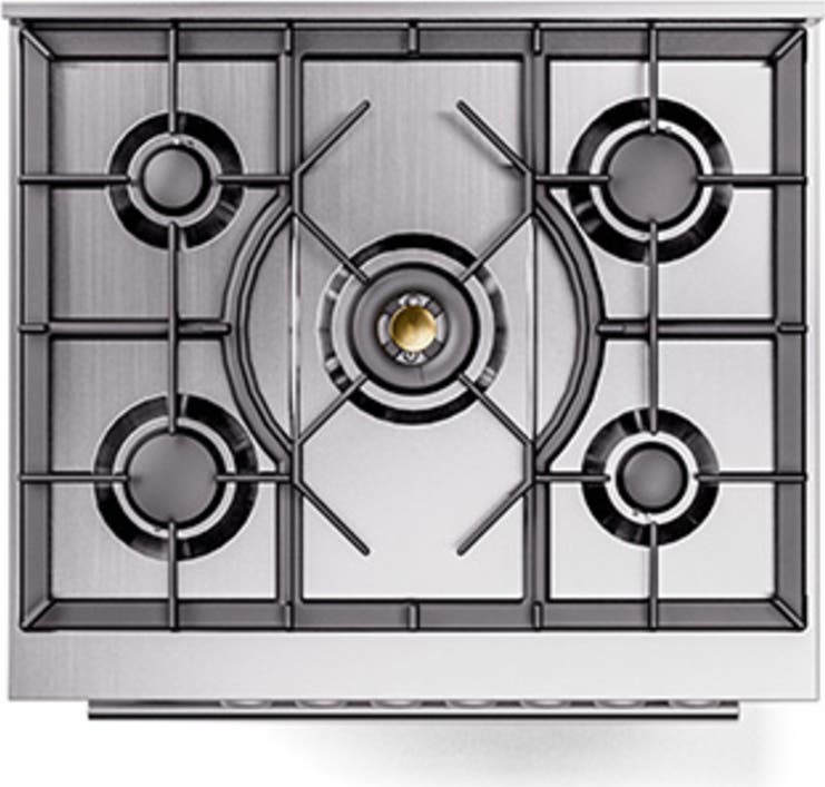 Ilve UP30QMPRA Ral Custom Color With Satin Knobs