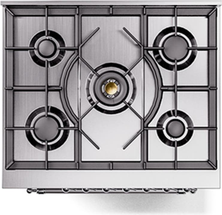 Ilve UP30NMPRACLP Ral Custom Color With Chrome Knobs, Liquid Propane