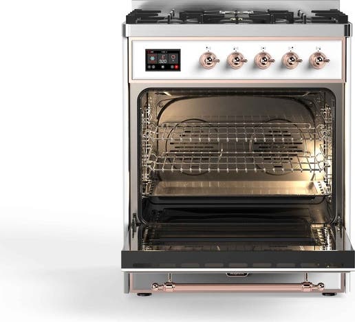 Ilve UM30DNE3RAP Ral Custom Color With Copper Knobs