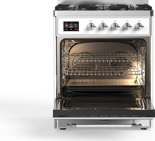 Ilve UM30DNE3RAC Ral Custom Color With Chrome Knobs