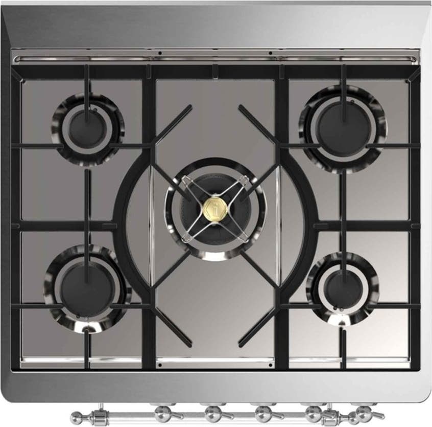 Ilve UM30DNE3RAC Ral Custom Color With Chrome Knobs