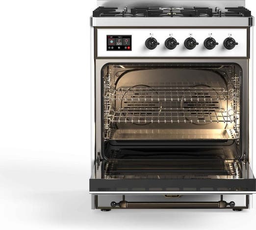 Ilve UM30DNE3RAB Ral Custom Color With Bronze Knobs