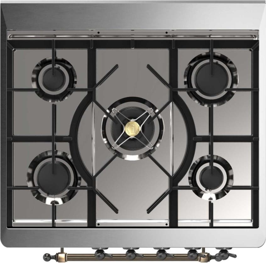Ilve UM30DNE3RAB Ral Custom Color With Bronze Knobs