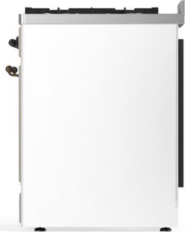 Ilve UM30DQNE3WHBLP Liquid Propane In White W/ Bronze Trim
