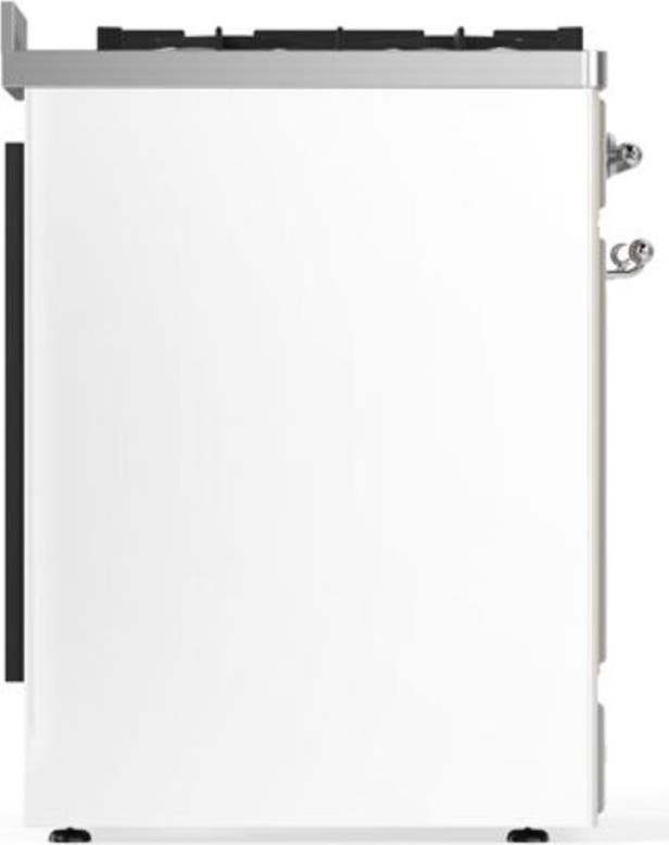 Ilve UM30DQNE3WHCLP Liquid Propane In White W/ Chrome Trim