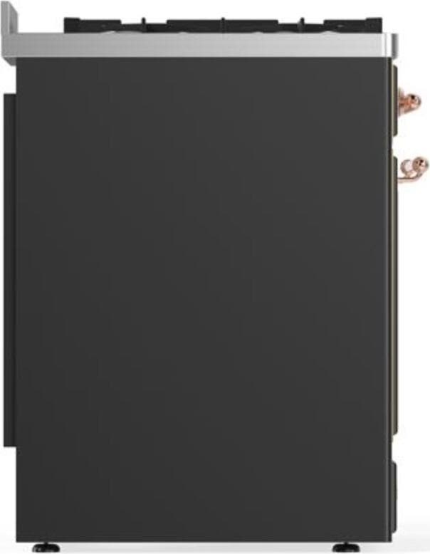Ilve UM30DQNE3MGP Natural Gas In Matte Graphite W/ Copper Trim