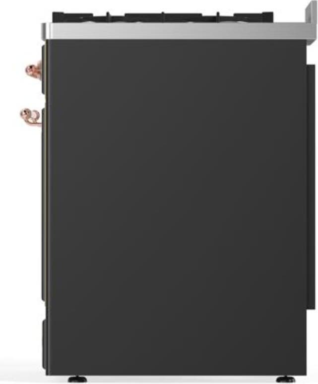Ilve UM30DQNE3MGP Natural Gas In Matte Graphite W/ Copper Trim