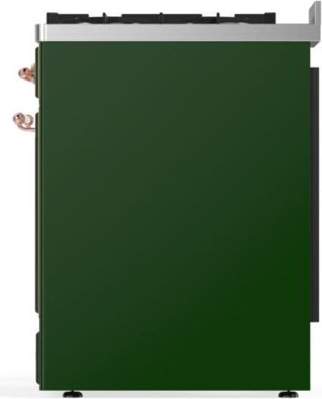 Ilve UM30DQNE3EGP Natural Gas In Emerald Green W/ Copper Trim
