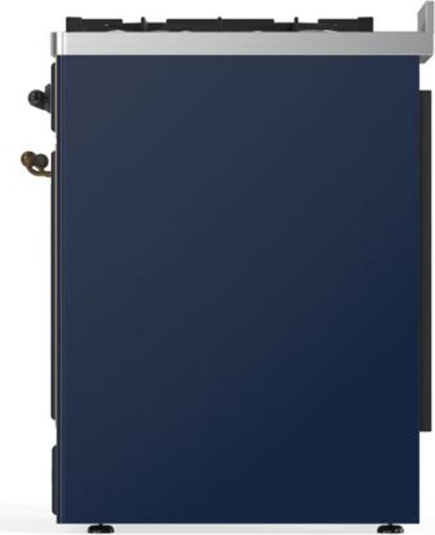 Ilve UM30DQNE3MBBLP Liquid Propane In Midnight Blue W/ Bronze Trim