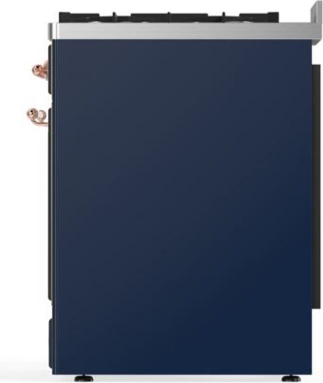 Ilve UM30DQNE3MBP Natural Gas In Midnight Blue W/ Copper Trim