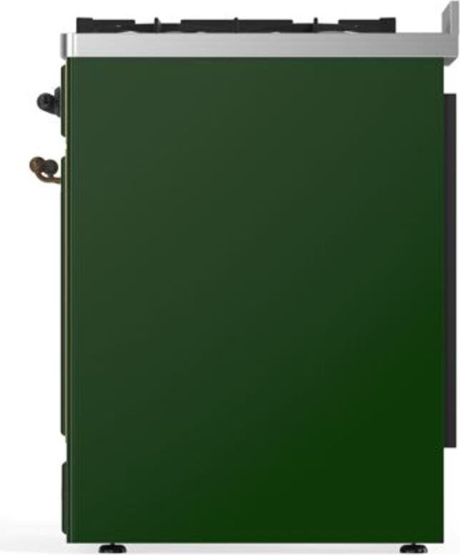 Ilve UM30DQNE3EGB Natural Gas In Emerald Green W/ Bronze Trim