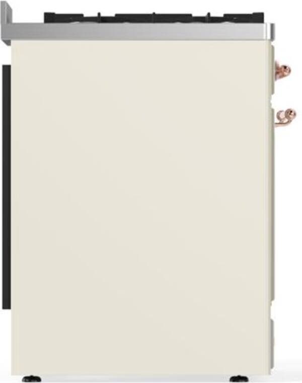 Ilve UM30DQNE3AWP Natural Gas In Antique White W/ Copper Trim