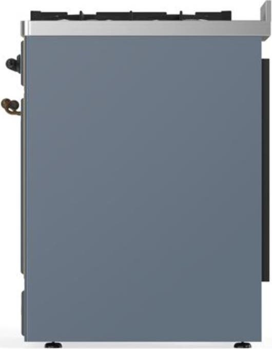Ilve UM30DQNE3BGB Natural Gas In Blue Grey W/ Bronze Trim