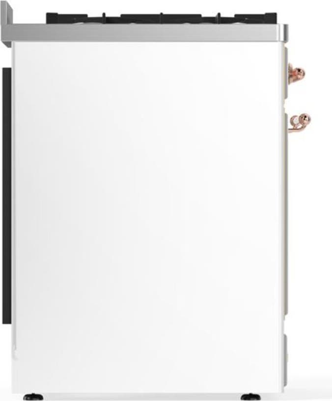 Ilve UM30DNE3WHP Natural Gas In White W/ Copper Trim