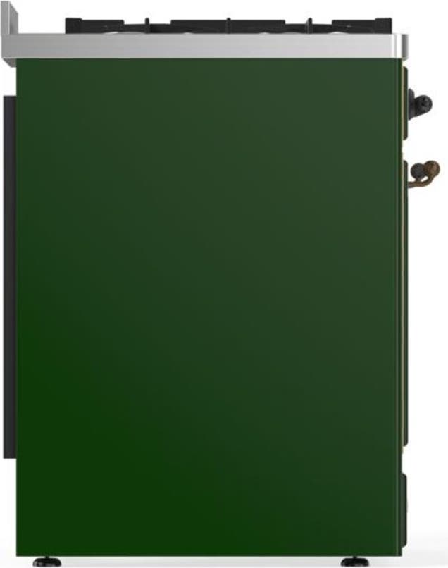 Ilve UM30DNE3EGB Natural Gas In Emerald Green W/ Bronze Trim