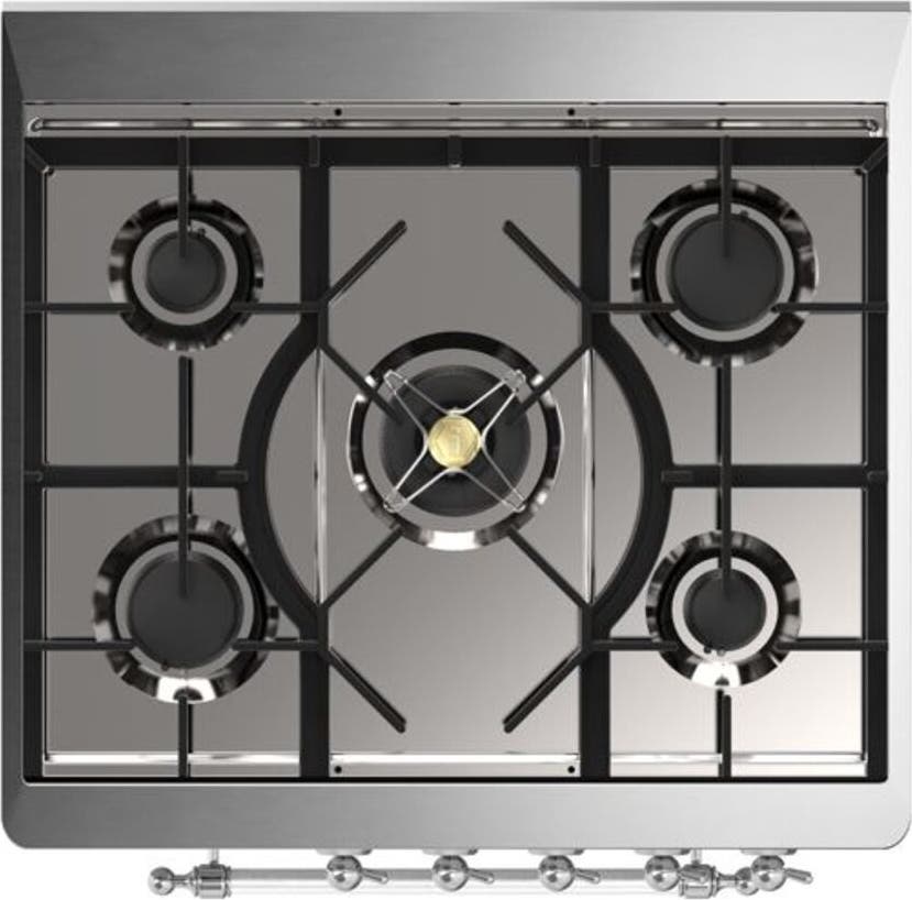 Ilve UM30DNE3EGC Natural Gas In Emerald Green W/ Chrome Trim