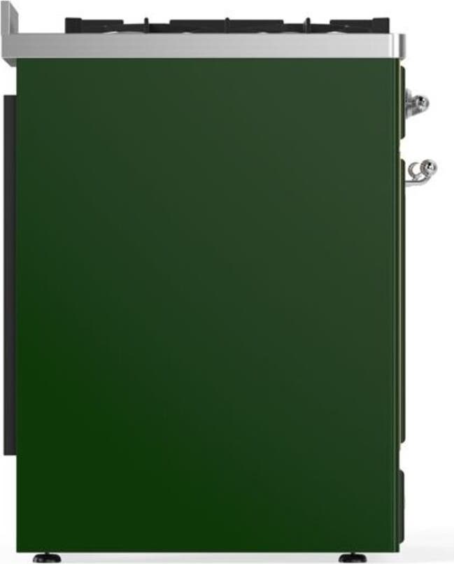 Ilve UM30DNE3EGC Natural Gas In Emerald Green W/ Chrome Trim