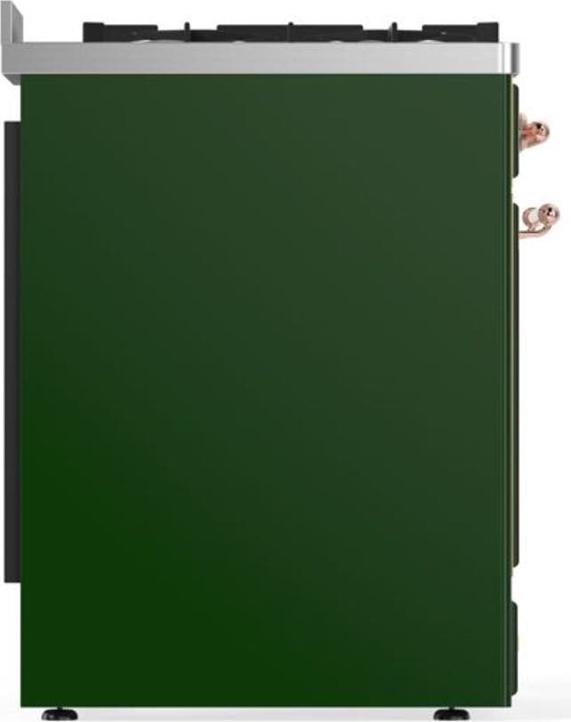 Ilve UM30DNE3EGP Natural Gas In Emerald Green W/ Copper Trim