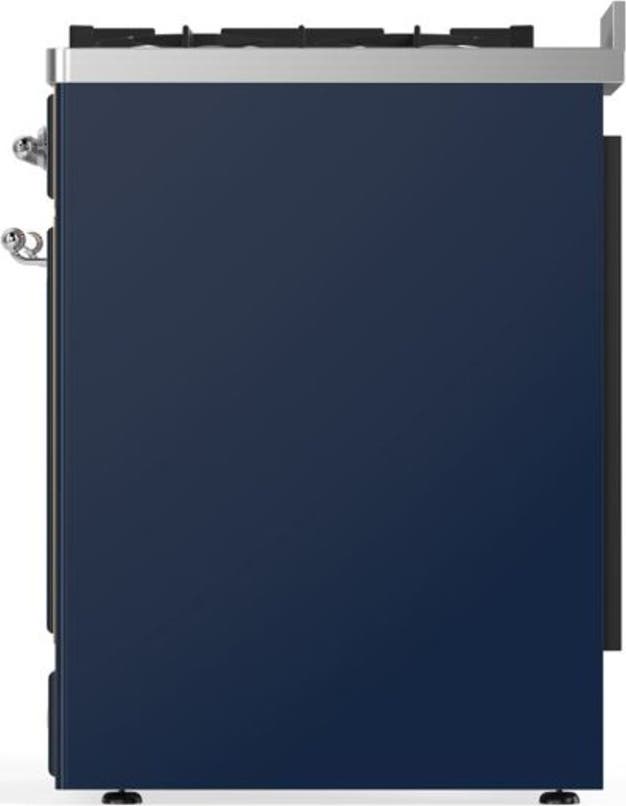 Ilve UM30DNE3MBC Natural Gas In Midnight Blue W/ Chrome Trim