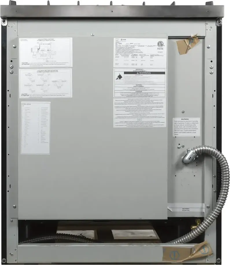 Ilve UM30DNE3MGG Natural Gas In Matte Graphite W/ Brass Trim