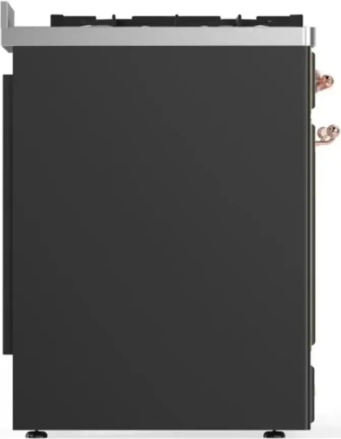 Ilve UM30DNE3MGP Natural Gas In Matte Graphite W/ Copper Trim