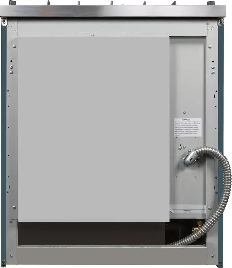 Ilve UM30DNE3BGBLP Liquid Propane In Blue Grey W/ Bronze Trim